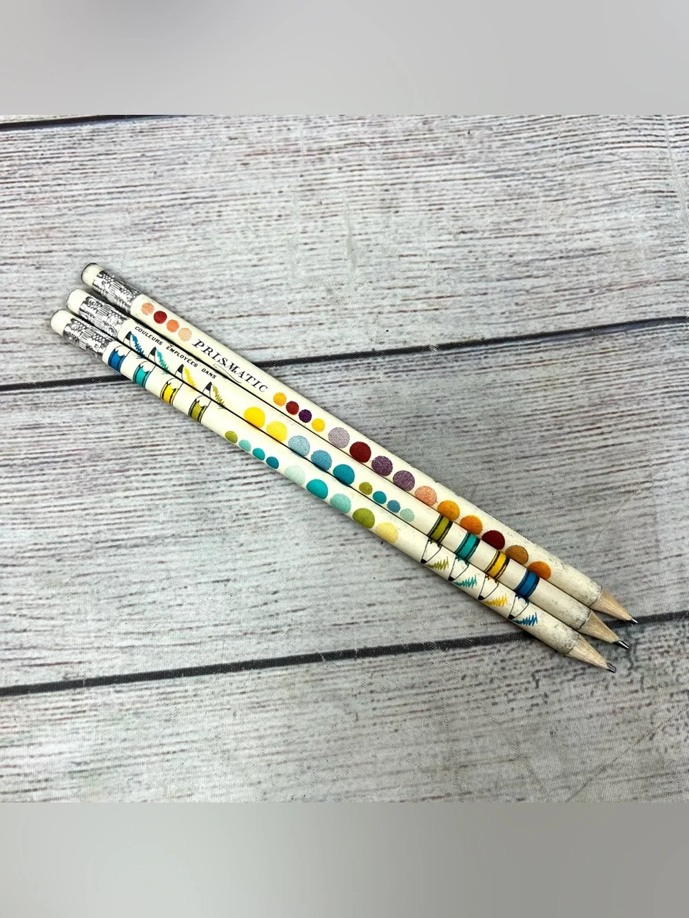 Cavallini Papers & Co Color Wheel Pencil Set of 3 Art Drawing